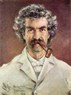 Painting Of Mark Twain By James Carroll Beckwith