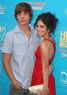 Actor Zac Efron and actress Vanessa Hudgens arrive