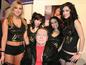 Larry Flynt with Hustler Honeys