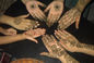 Mehndi / Henna Decorated Hands - Pakistan