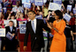 Michelle Obama delivered a speech to the Democrati