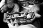 Oprah Winfrey's father's hands