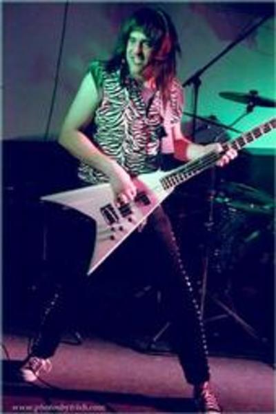 Davis playin' bass