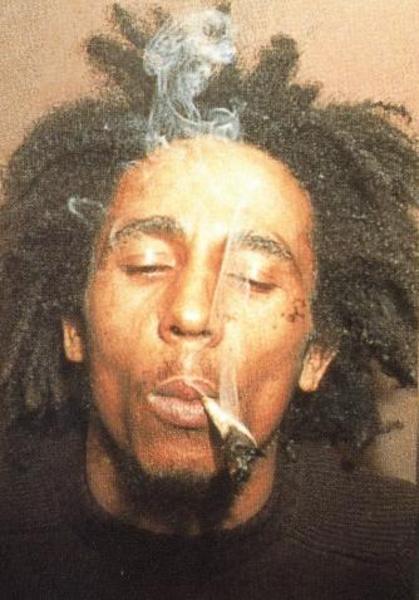 Bob Marley Smoking