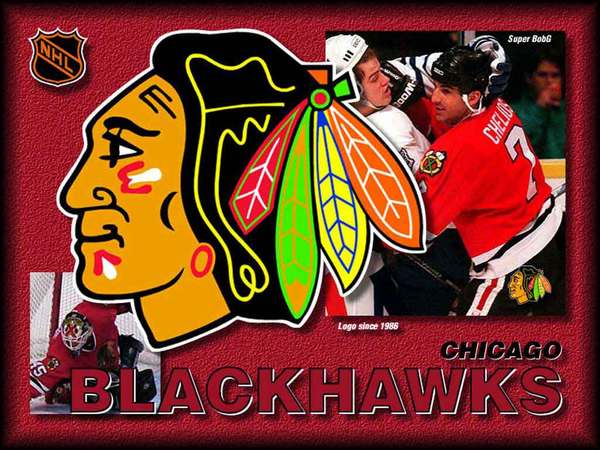 Blackhawks Logo Since 1986