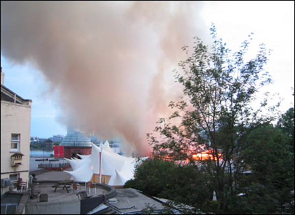 Cutty Sark fire 06