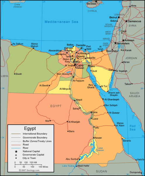 Damanhur Egypt Map 2