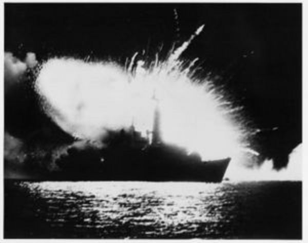 HMS Antelope.