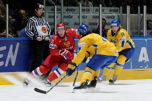 Doug Murray and Nicklas Backstrom vs Kovalchuk