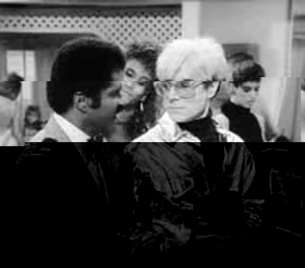 Isaac meets Andy Warhol
