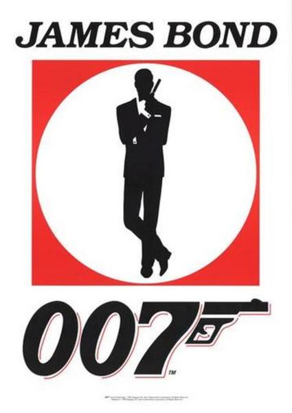The hero, James Bond,