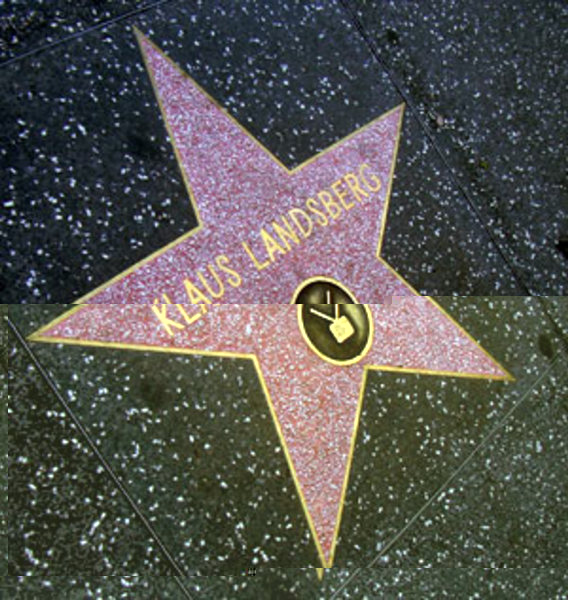 Klaus Landsberg's Star On The Walk Of Fame