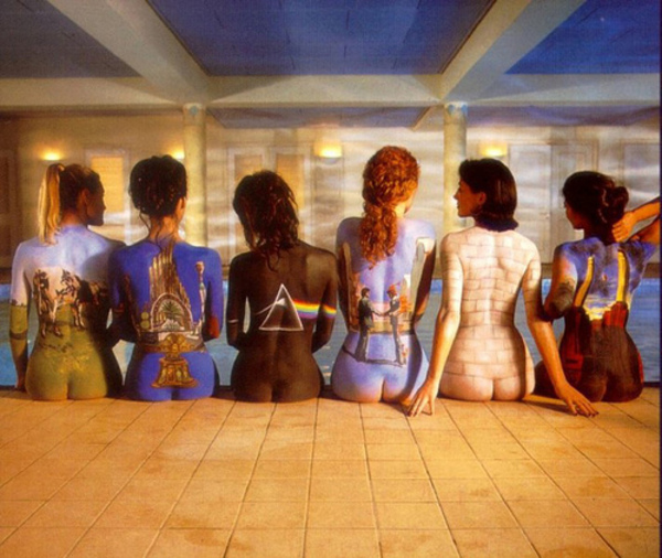 Pink Floyd Bodypaint
