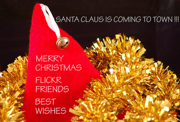 Santa Claus is coming to town. Happy Holidays !!!