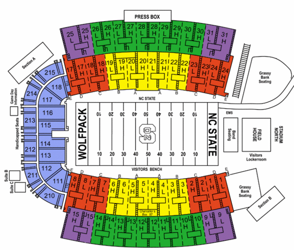 Rice Eccles Stadium Detailed Seating Chart