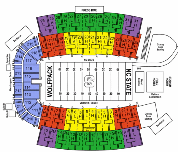 Eccles Seating Chart