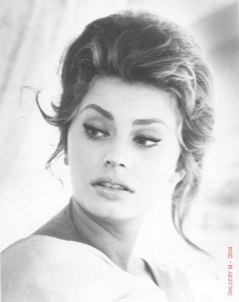 Sophia Loren. Carlo wanted