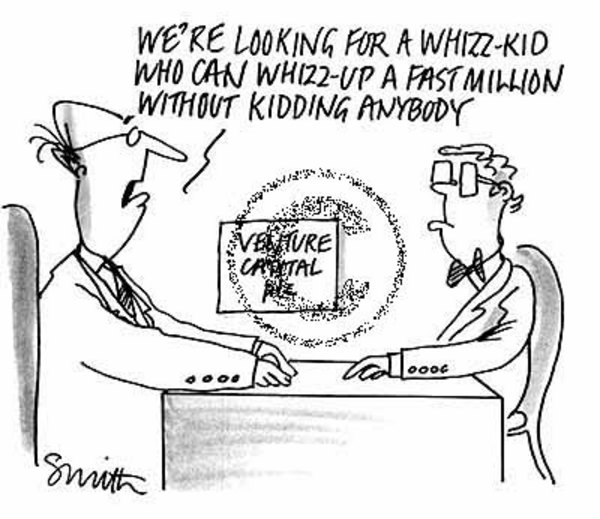 Venture Capital Joke - fast million