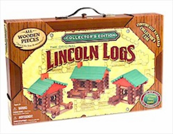 Lincoln Logs turned out to be a toymaker's dream. The original sets were an 