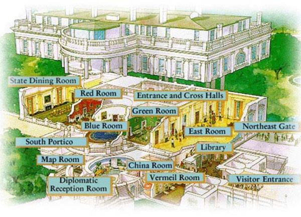 white house floor plan east wing. They declared the whole house